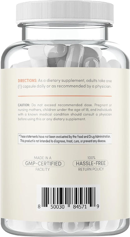 Clear Formulae Bioactive SAM-e 400mg - High-Strength SAM-e Food Supplement with Biologically Active S,S Form - Vegan, Non-GM, Preservative-Free - 90 Capsules