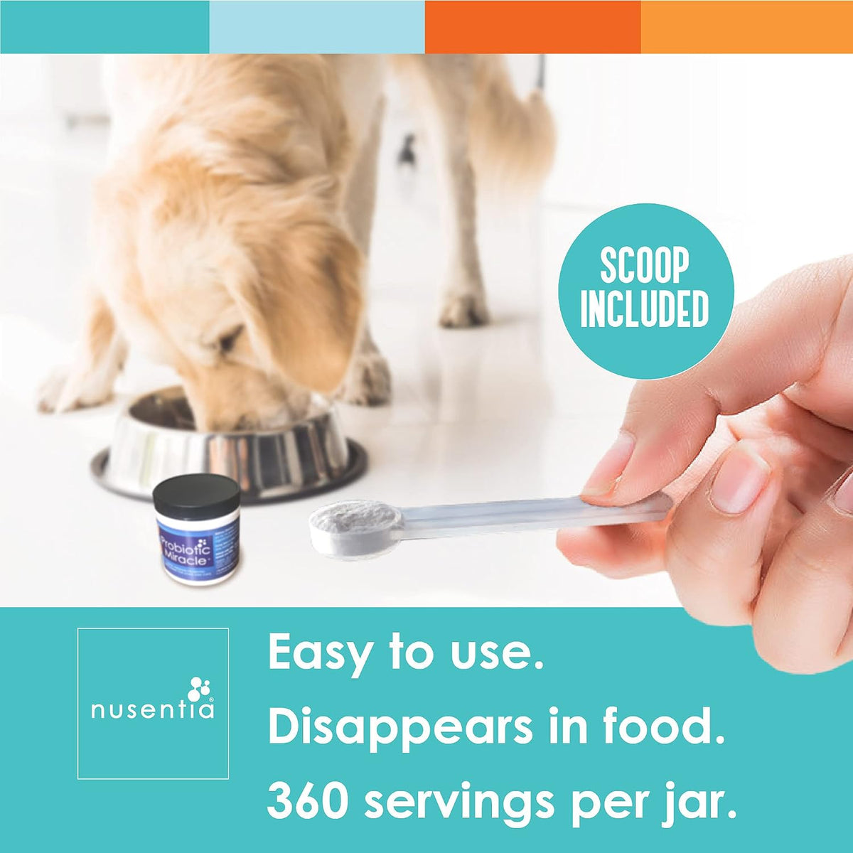NUSENTIA Probiotic Miracle for Dogs and Cats (3-Pack) - görsel 4