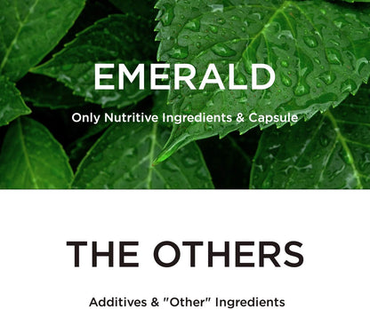 EMERALD LABS Vitamin D3 2,500 IU – Supports Bones, Teeth, Muscles, and Immune System – 60 Vegetable Capsules