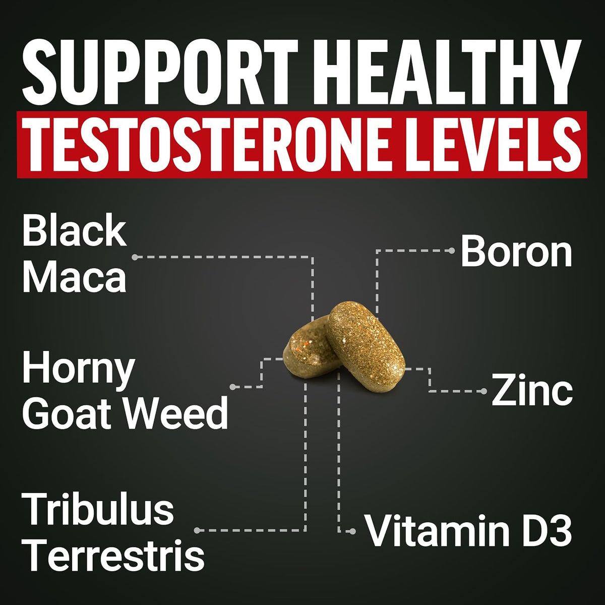 Force Factor Test X180 Multivitamin - Testosterone Support for Men, 120 Tablets - görsel 3