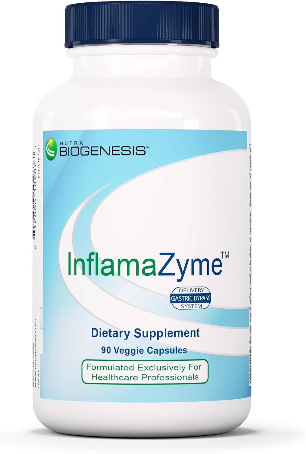 Nutra BioGenesis InfamaZyme - Digestive Enzymes for Women & Men, Pancreatin Enzyme Supplement for Digestive Health with Bromelain, Protease, Papain, Immune, Joint & Digestion Support - 90 Capsules - görsel 1