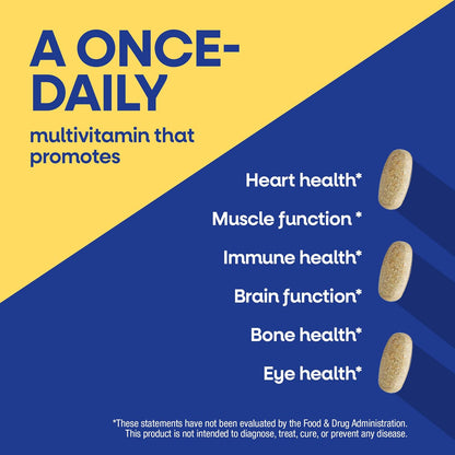 Nature's Way Alive! Men's Once Daily Ultra Potency Multivitamin Tablets, 150 Count