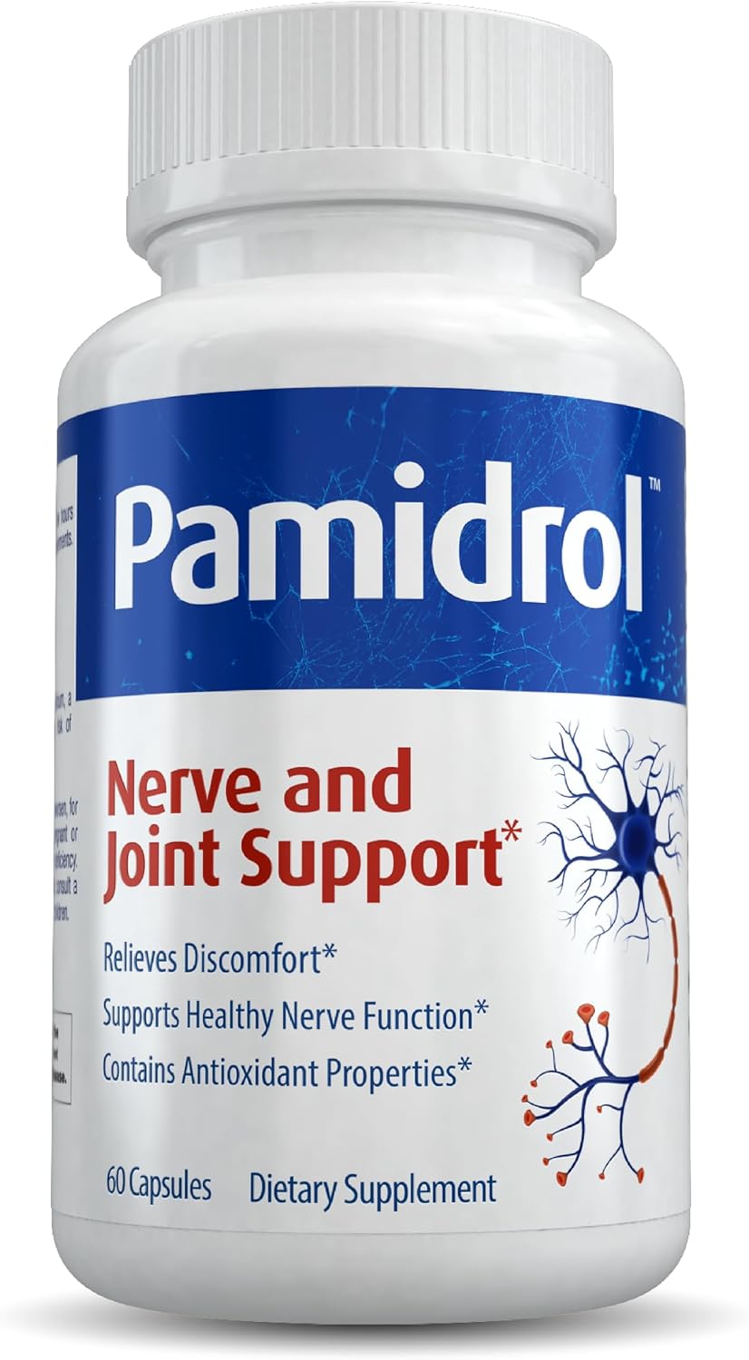 Pamidrol Nerve and Joint Support - 60 Capsules - görsel 1