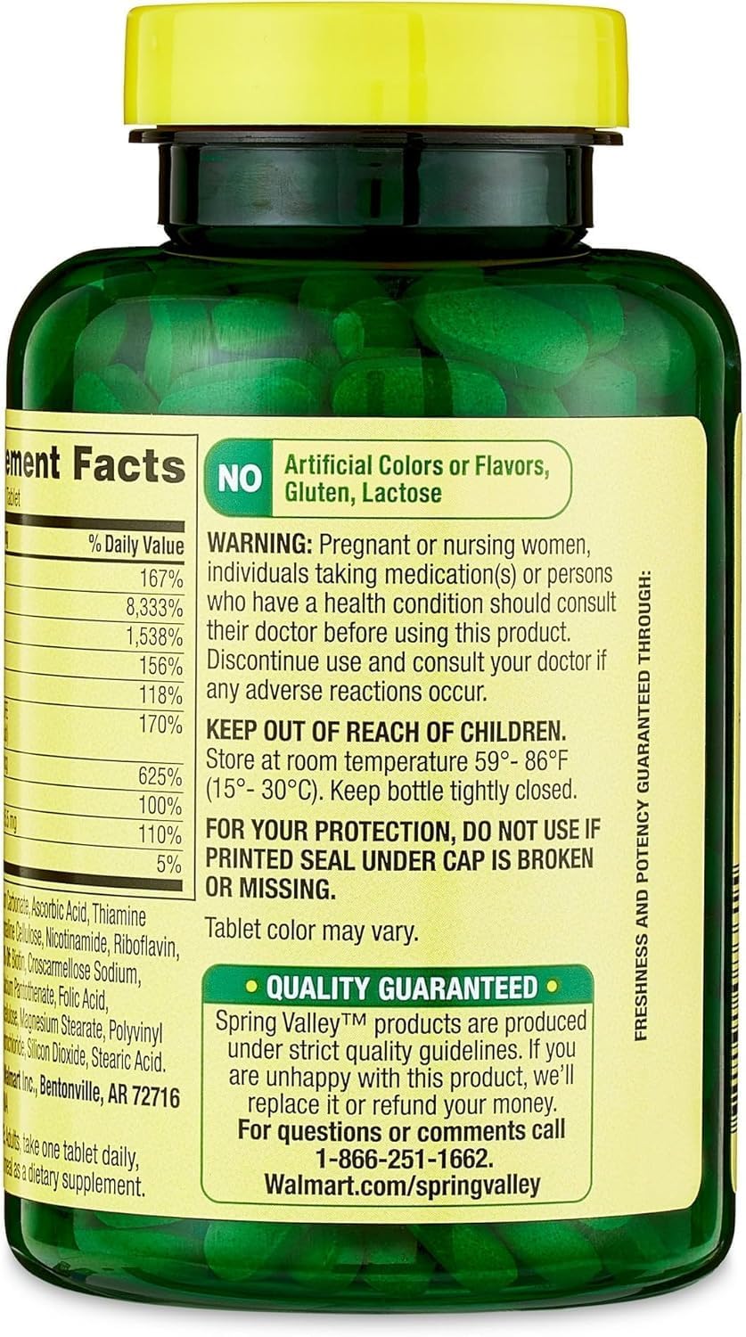 Super Vitamin B Complex - 250 Tablets - görsel 2