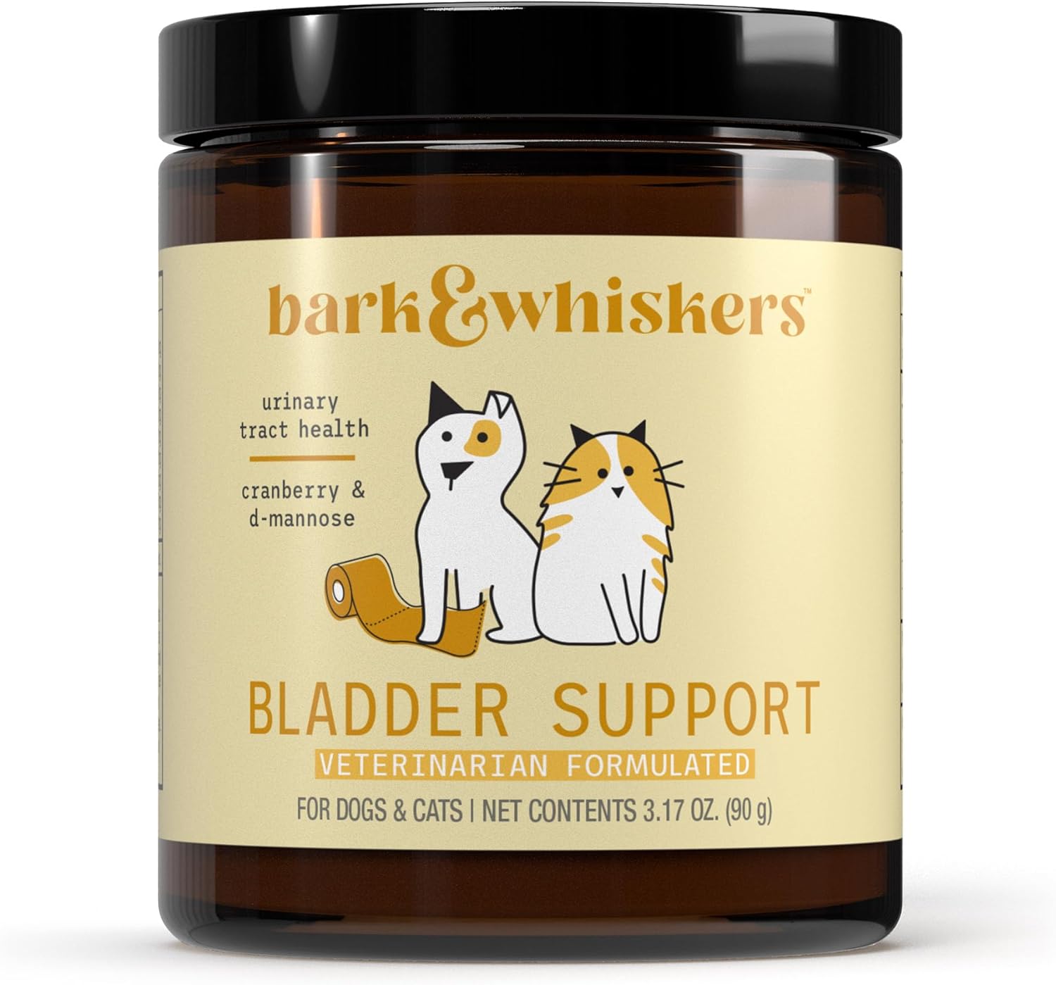 Bark & Whiskers Bladder Support for Dogs - Cranberry & D-Mannose - 90 Scoops (90 g) - UK - görsel 1