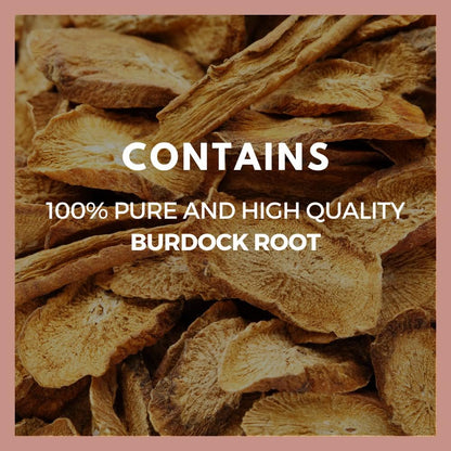 Remedy's Nutrition Burdock Root - 1000mg, 60 Vegan Capsules with Quercetin & Vitamin C