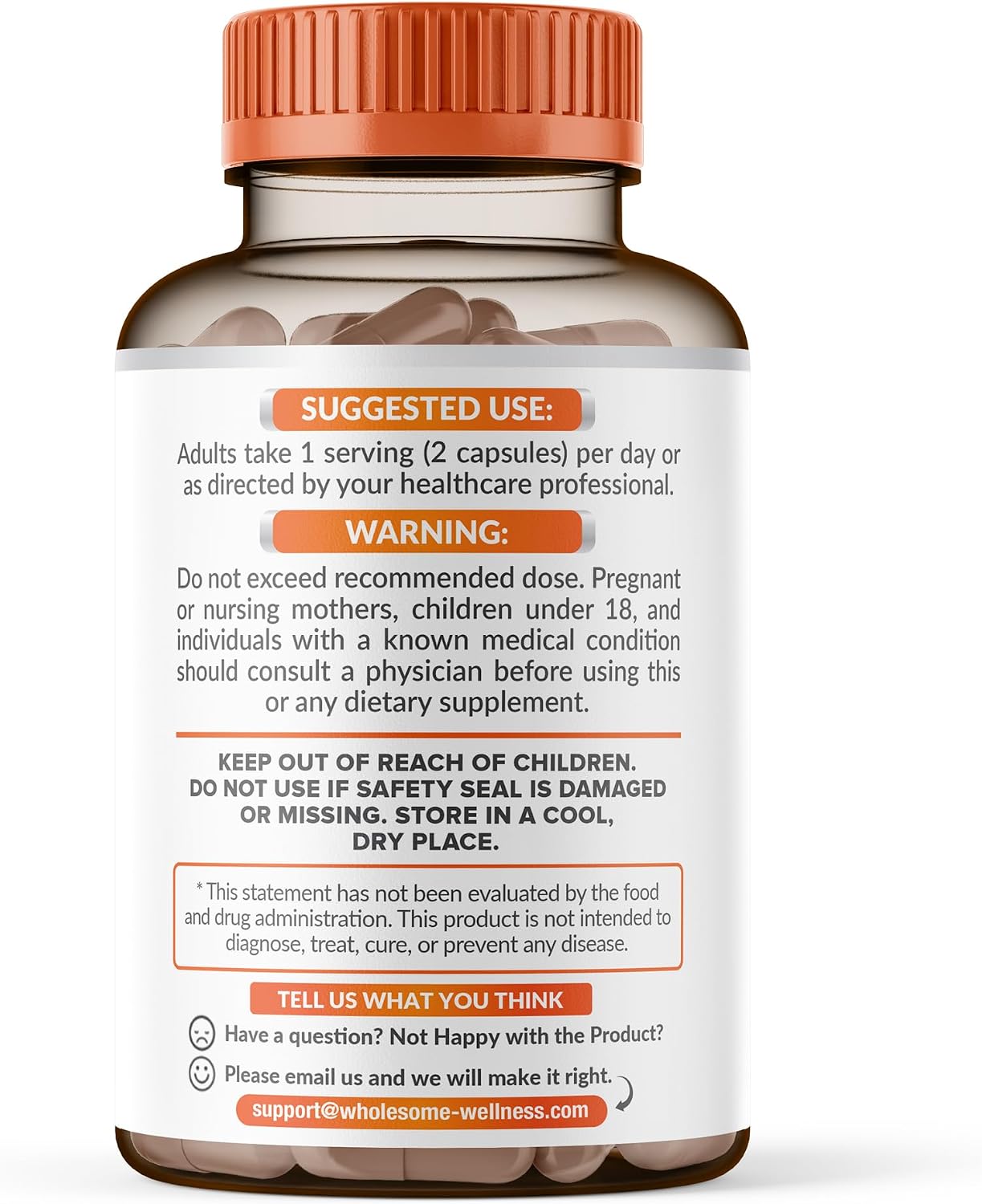 Wholesome Wellness Liposomal Vitamin C Capsules (200 Capsules, 1500mg per Serving) – High Absorption, Immune and Antioxidant Support - görsel 8
