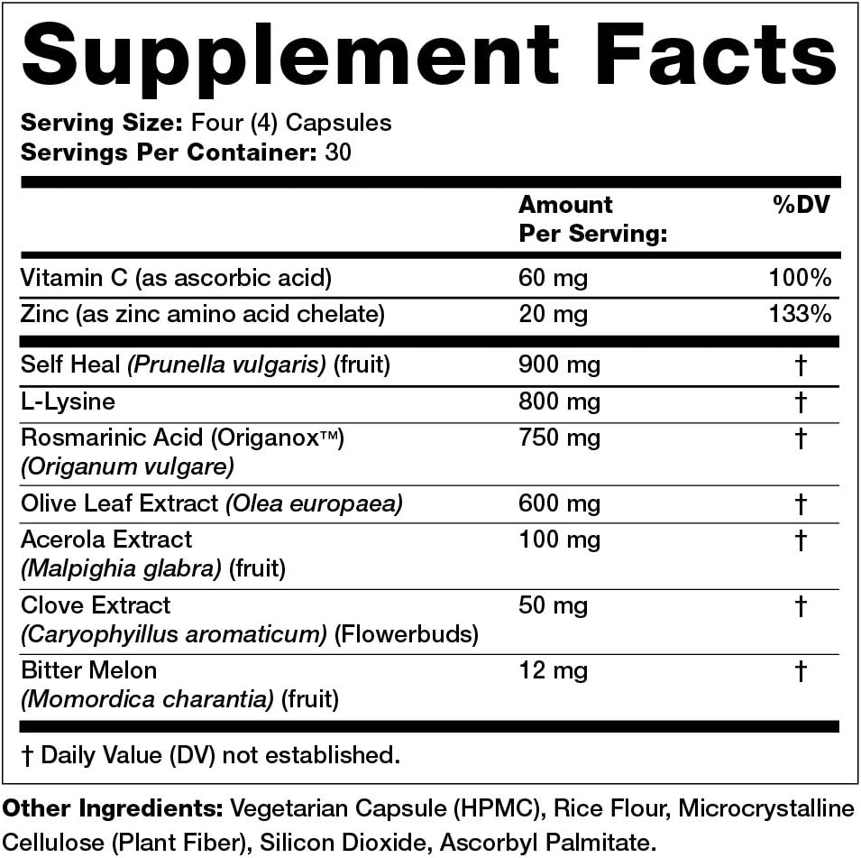 Olympian Labs Herp-eeze Next Generation – Immune Support (120 Capsules) - görsel 2