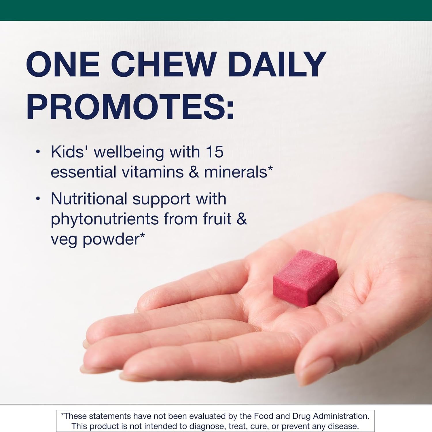 Metagenics MetaKids Multivitamin Soft Chews - Complete Daily Vitamin for Kids - with Vitamins A, C, D, E & B Complex for Immune, Bone & Growth Support - 60 Chewable Servings, Grape Flavour - görsel 2