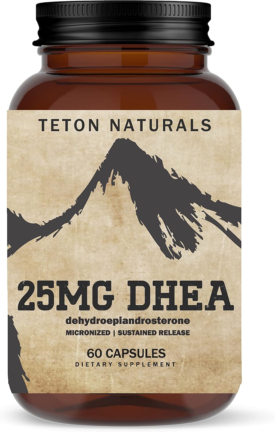 Teton Naturals DHEA 25mg Supplement - görsel 1
