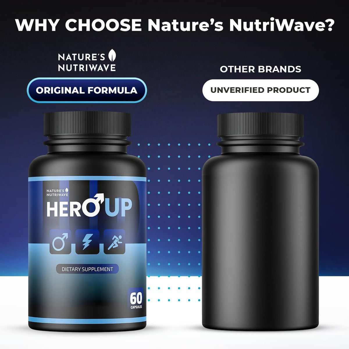 HeroUP – Plant-Based Capsules with Vitamin C – 60 Capsules (6-Month Supply) - görsel 6