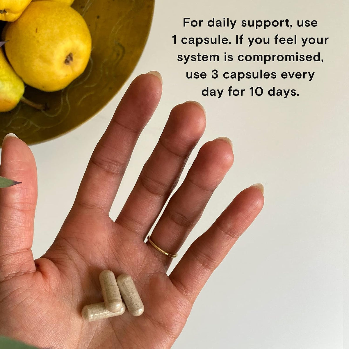 Moon Juice Superpower Immune Support Supplement - 30 Vegan Capsules - görsel 2