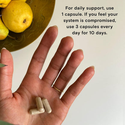 Moon Juice Superpower Immune Support Supplement - 30 Vegan Capsules