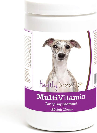 Healthy Breeds Whippet Multivitamin Soft Chews for Dogs, 180 Count