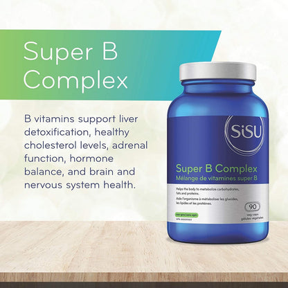 Sisu Super B Complex Capsules, 90 Capsules