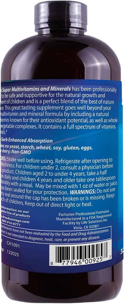 Liquid Children's Super Multivitamins & Minerals 946ml