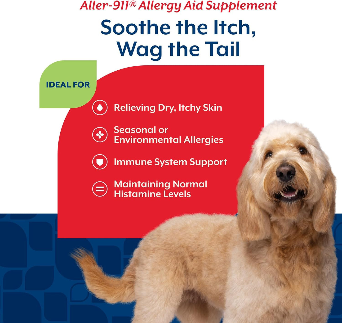 NaturVet Scoopables Aller-911 Dog Allergy Support Vitamins – Hickory Smoked Bacon Flavour – 312 g - görsel 4