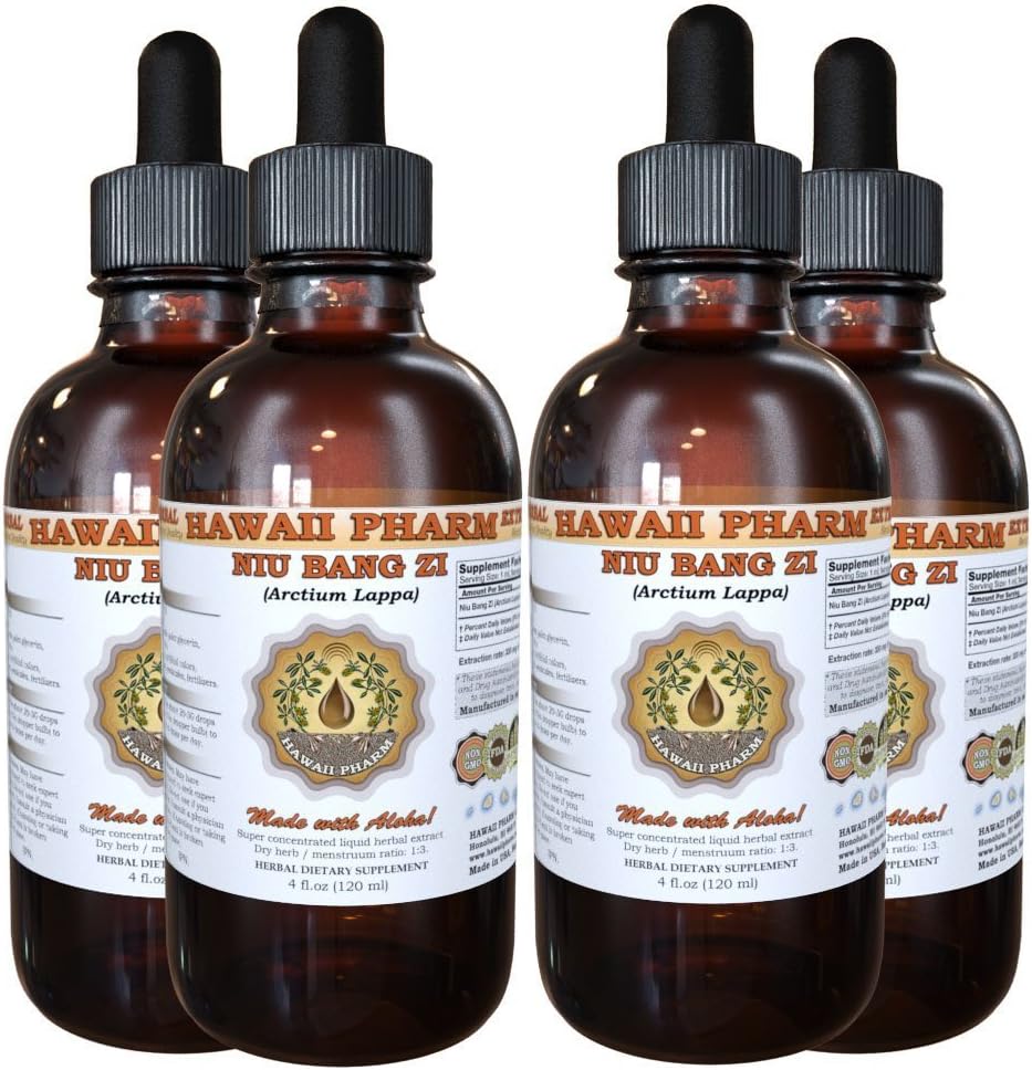 NIU Bang Zi Tincture - Burdock (Arctium Lappa) Seed Liquid Extract, Herbal Supplement, 120 ml - görsel 9