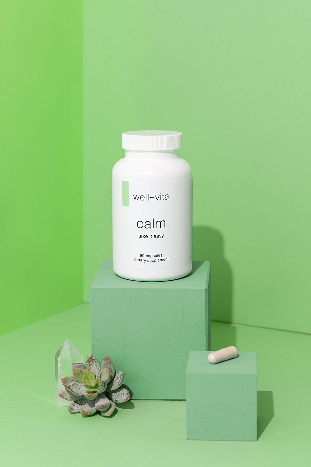 Well+vita Calm Supplement for Relaxation, Sleep and Daytime Calm - görsel 3