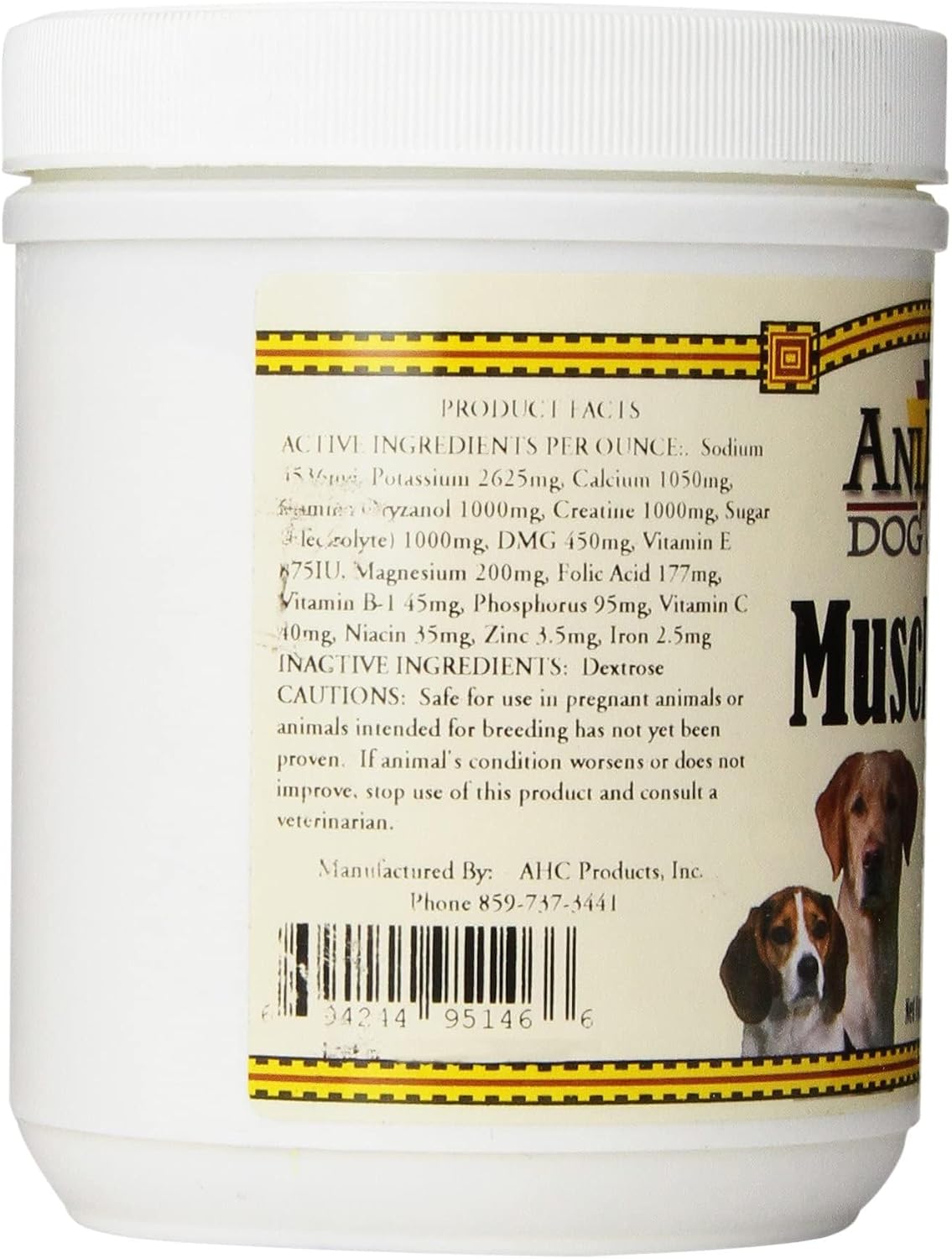 AHC Products Muscle Up Powder for Dogs, 454g - görsel 3