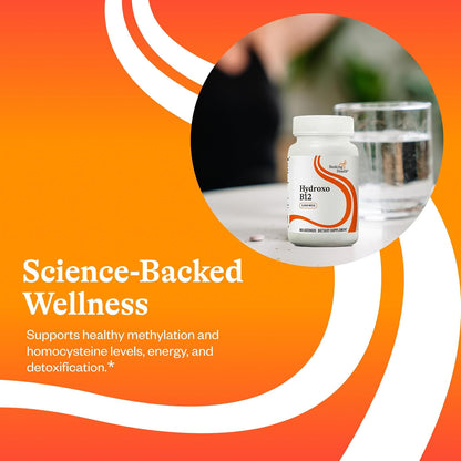 Seeking Health Hydroxo B12 - Vitamin B12 Supplement with Folate for Methylation and Energy Support - 2000 mcg, 60 Lozenges