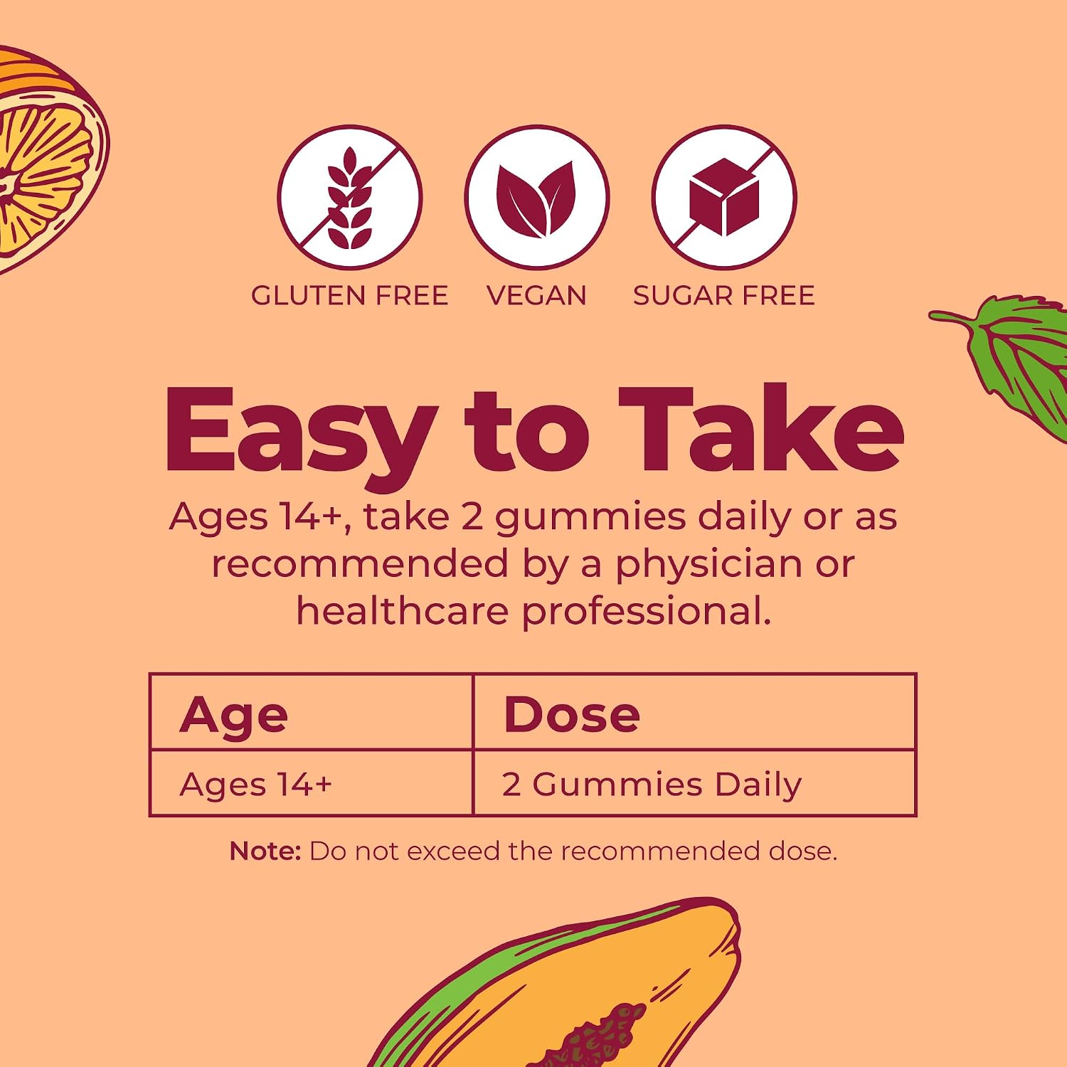 MaryRuth's Multivitamin Gummies for Men - Vegan, Non-GM, Gluten-Free and Sugar-Free - 60 Gummies - görsel 9