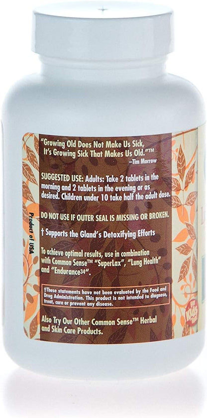Common Sense Herbal Products Lymphatic Health (270 Capsules) - Immune System Support