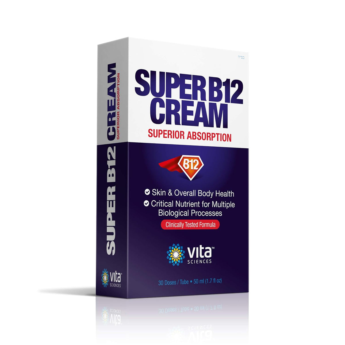 Vita Sciences Super B12 Cream with Bioactive Vitamin B-12 Methylcobalamin - görsel 6