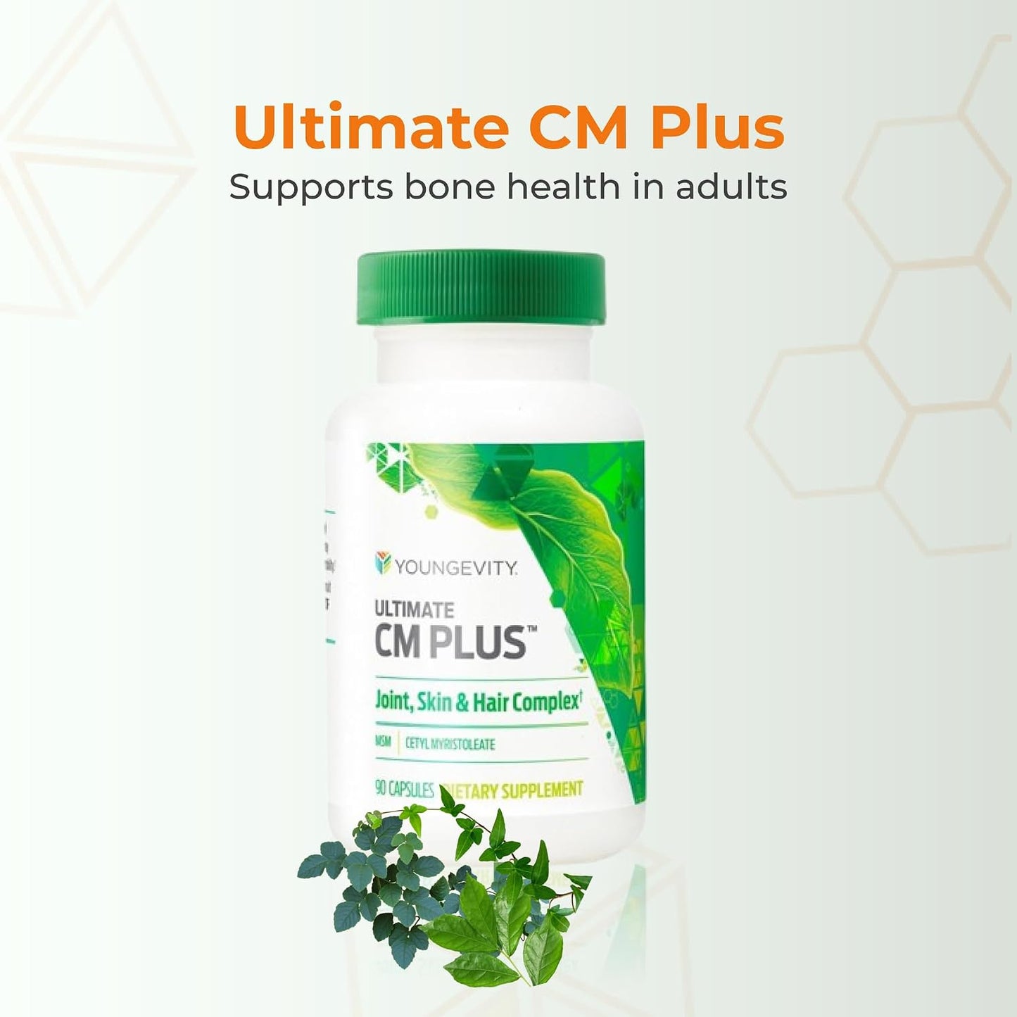 Youngevity Ultimate CM Plus – Patented Bone Health Supplement with MSM & Cetyl Myristoleate (90 Capsules) - görsel 2