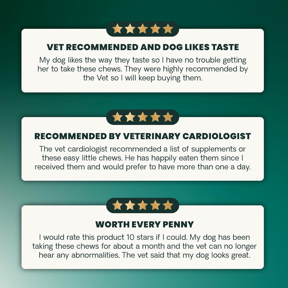 VetriScience Extra Strength Healthy Heart Chews for Dogs - görsel 7