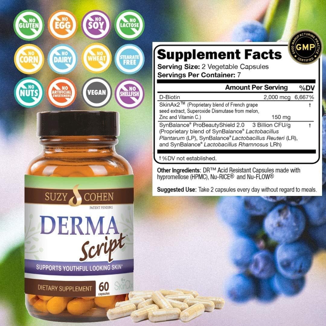 Script Essentials DermaScript Clear Skin Probiotic - görsel 1
