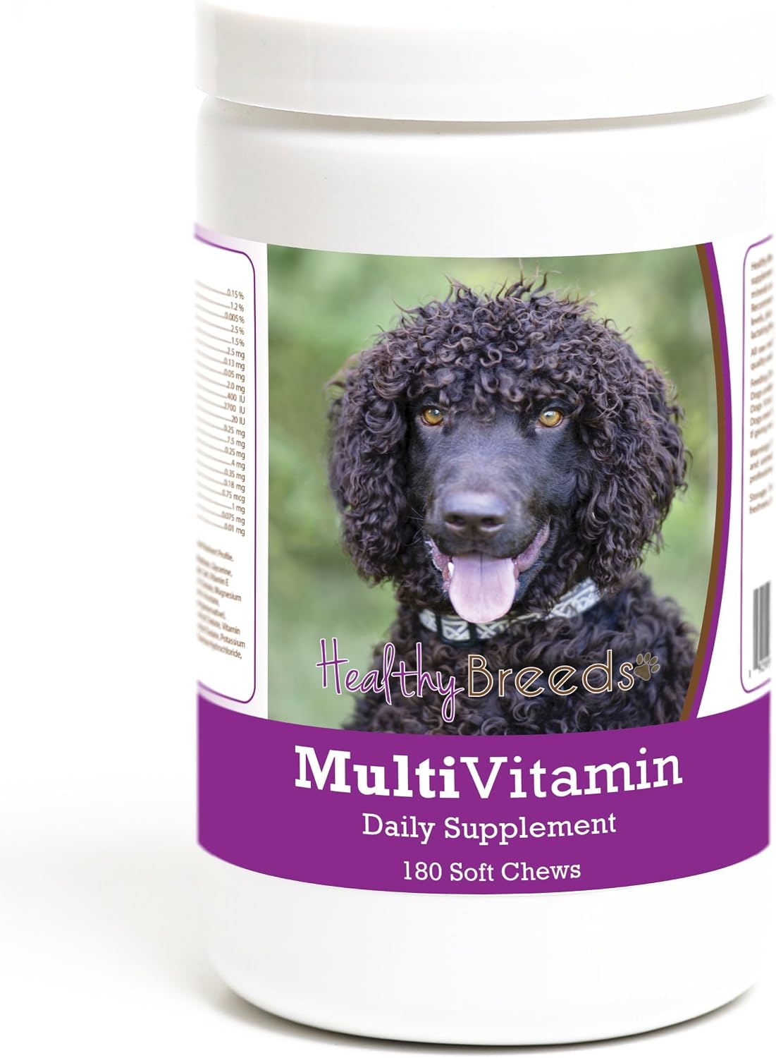 Healthy Breeds Irish Water Spaniel Multivitamin Soft Chew for Dogs, 180 Count - görsel 1