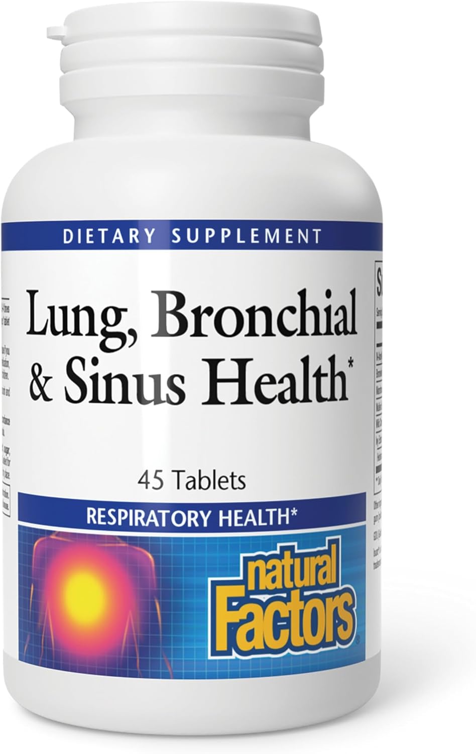 Lung, Bronchial & Sinus Health - 45 Tablets - görsel 1