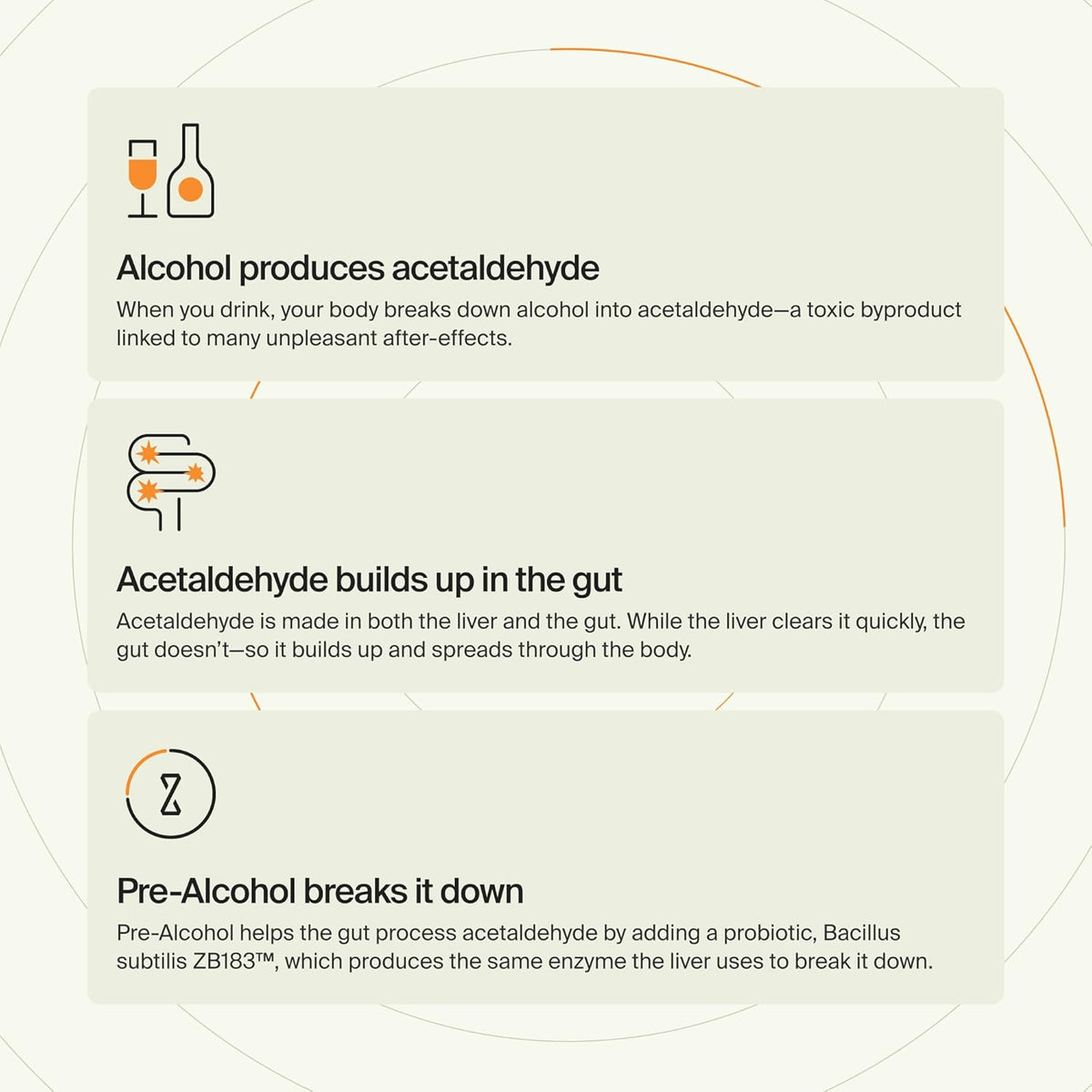 ZBiotics Pre-Alcohol Probiotic Drink – 12-Pack (13.9 ml each) - görsel 3