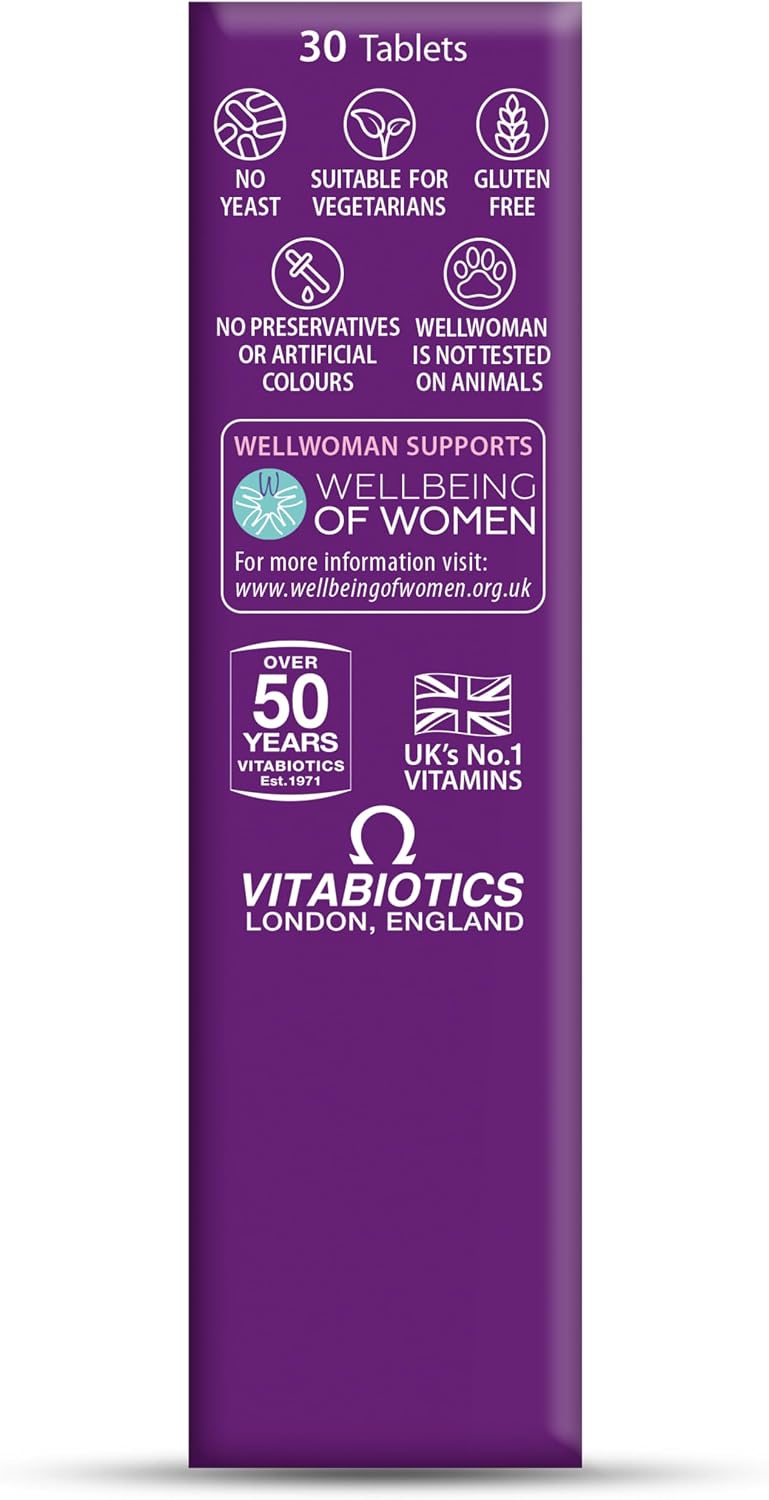 Vitabiotics Wellwoman Sport and Fitness Multivitamin - 30 Tablets - görsel 7