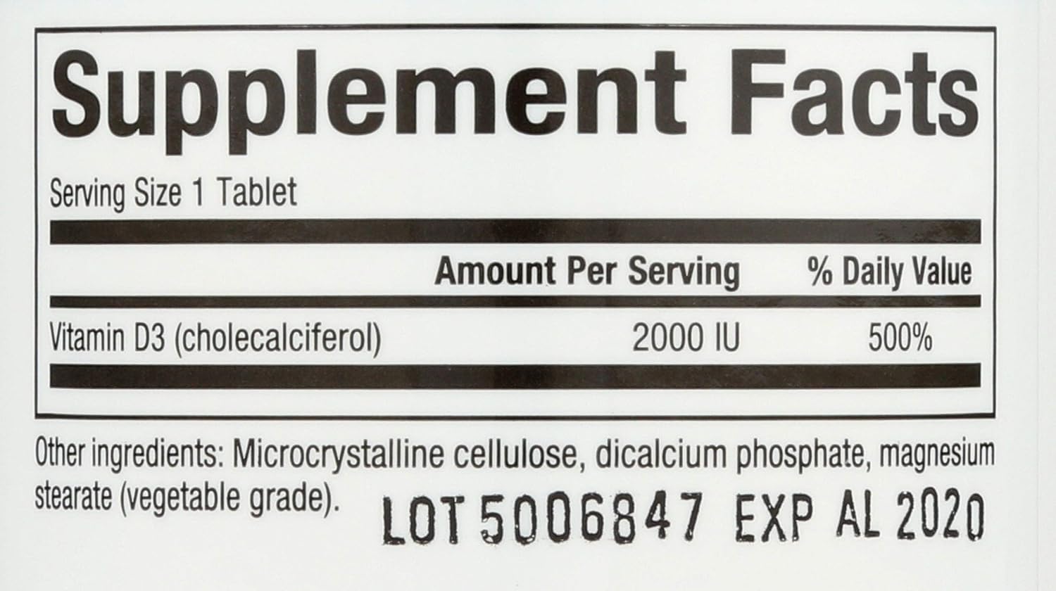 Natural Factors Vitamin D3 2000 IU for Bone Health, 90 Tablets - görsel 3