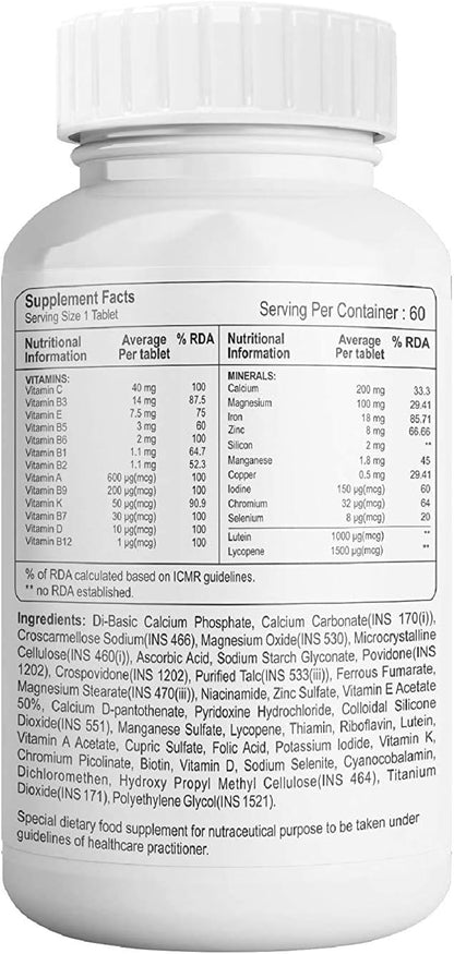 Dharma Healthvit Cenvitan Women's Multivitamin & Multimineral with 26 Nutrients