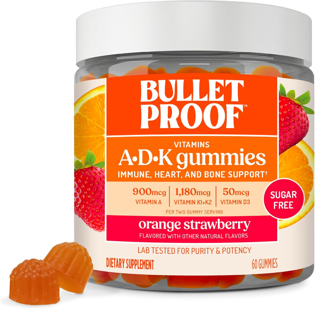 Bulletproof Vitamins A-D-K Soft gel capsule Capsules, 30 Count - görsel 9