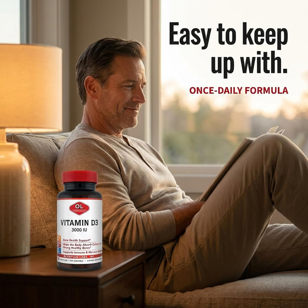 Olympian Labs Vitamin D3 3000 IU 100 Capsules - görsel 5