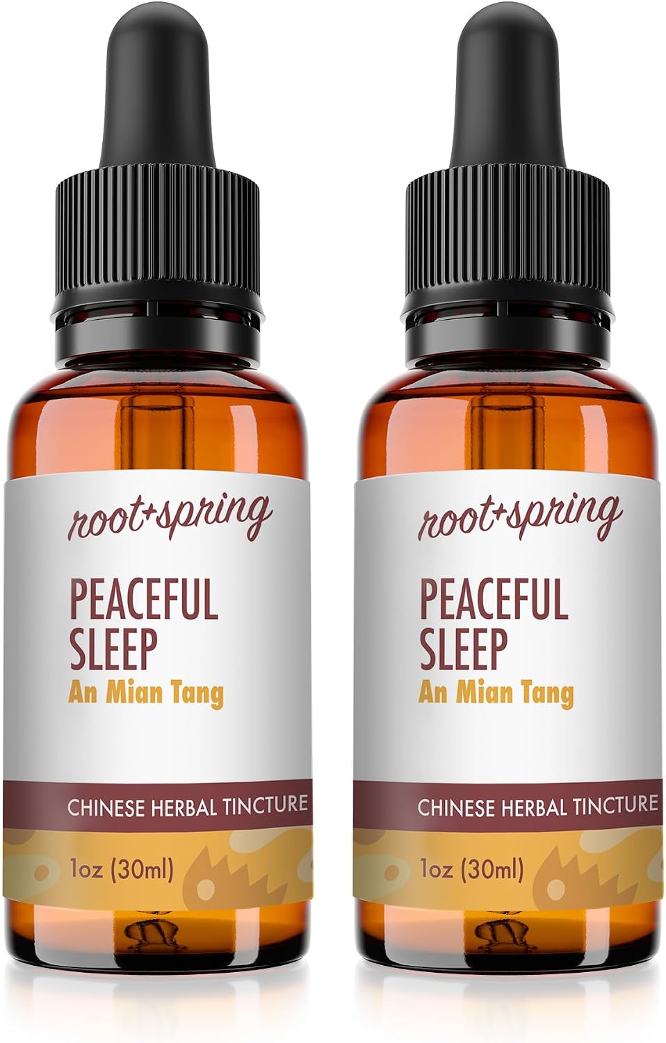 Peaceful Sleep Liquid Extract – An Mian Tang Concentrate with Dropper – An Mian Wan Pian Herbal Tincture – Natural TCM Herb Blend Supplement 30 ml - görsel 9