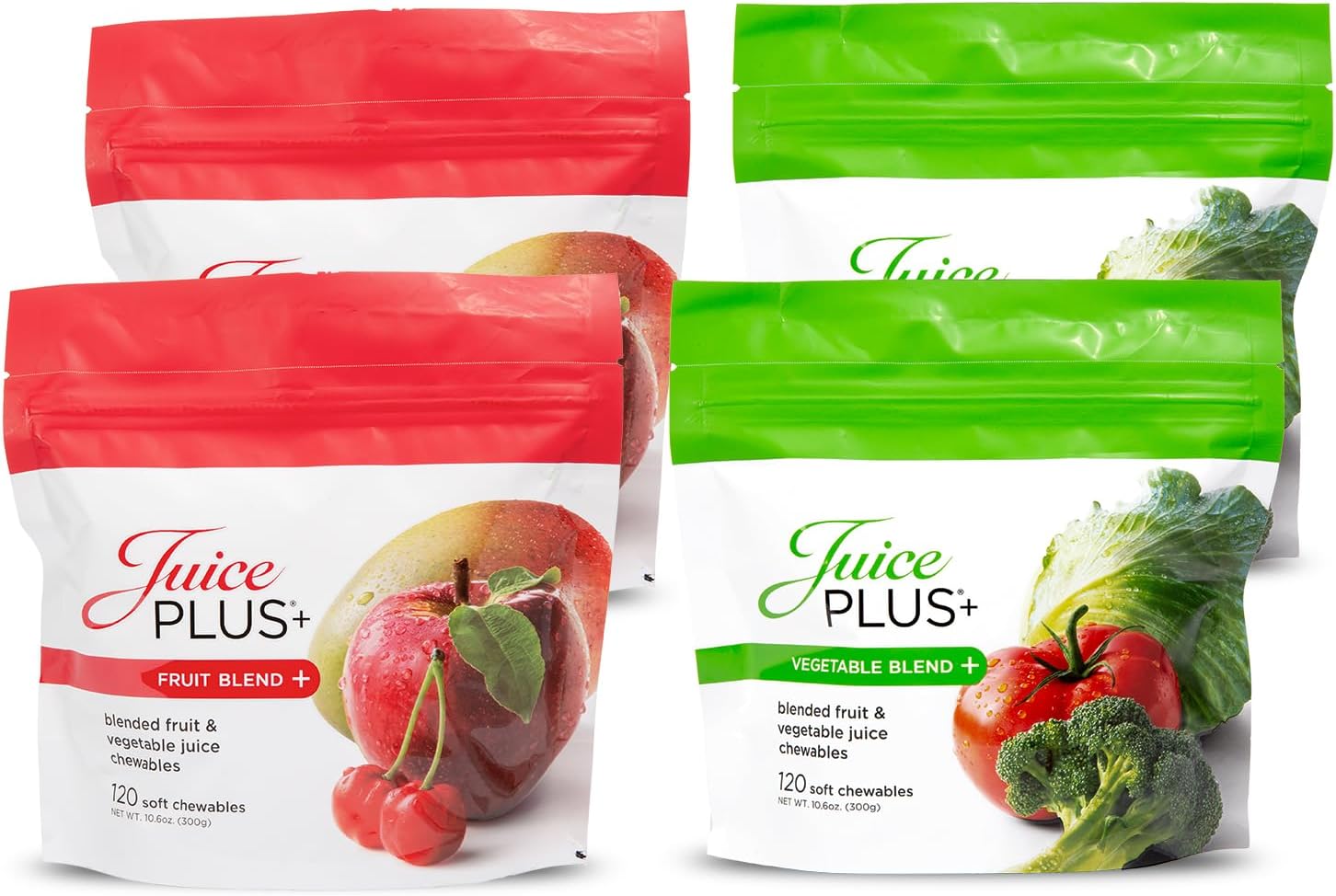 JuicePlus+ Vegetable Blend Soft Chews (Chewables) - Delicious Vegan Gummies with 11 Nutrient-Rich Vegetables for Daily Wellness! Boost Intake of Vitamins & More - For Children & Adults - (1-month Supply, 30 Chews) - görsel 2