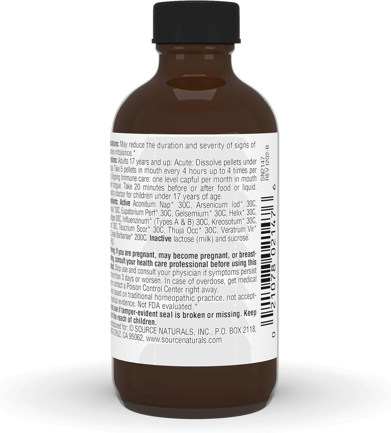 Source Naturals WellGuard - Seasonal Immune Support Food Supplement - 565 Sublingual Pellets - görsel 3