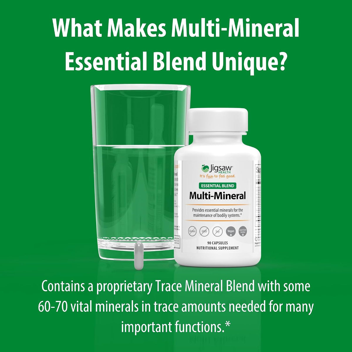 Jigsaw Health Multi-Mineral Essential Blend - 90 Capsules - görsel 4