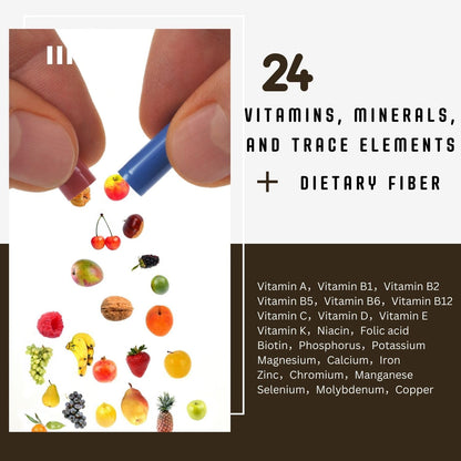 Balance of Nature Fruit and Vegetable Supplements (36 Fresh Vegetables and Fruits) - 60-Day Supply