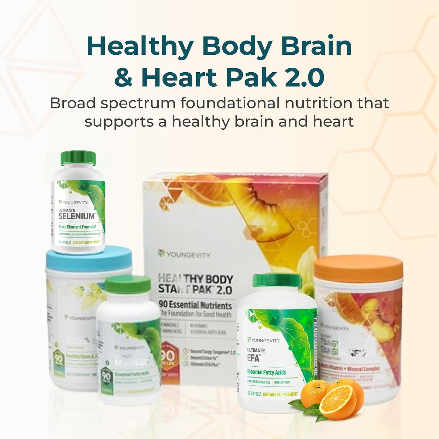 Youngevity Healthy Body Brain and Heart Pack 2.0 - görsel 2