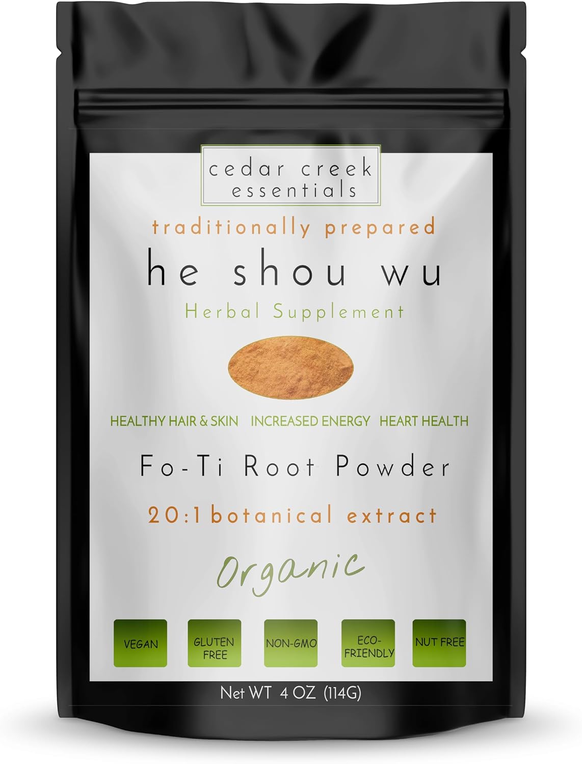Fo-ti Root Extract Organic He Shou Wu 20:1 Cured Powder Concentrate - görsel 1