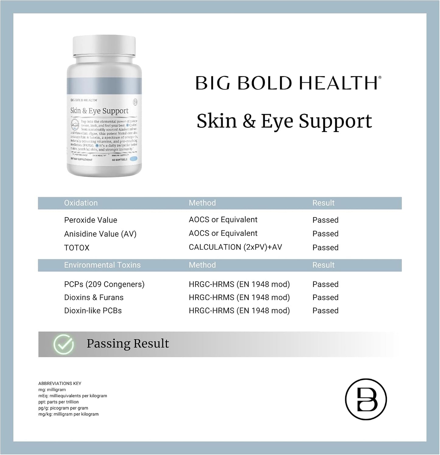 BIG BOLD HEALTH Skin & Eye Support - Omega-3 Complex with Alaskan Salmon Oil, DHA, Astaxanthin & Lutein for Healthy Eyes & Skin - 60 Softgels - görsel 6