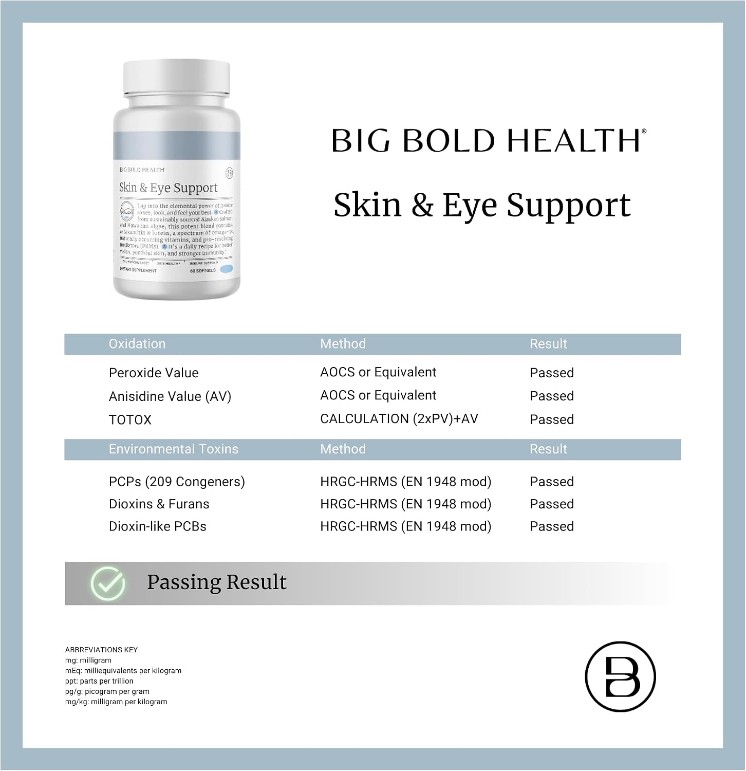 BIG BOLD HEALTH Skin & Eye Support - Omega-3 Complex with Alaskan Salmon Oil, DHA, Astaxanthin & Lutein for Healthy Eyes & Skin - 60 Softgels - görsel 6
