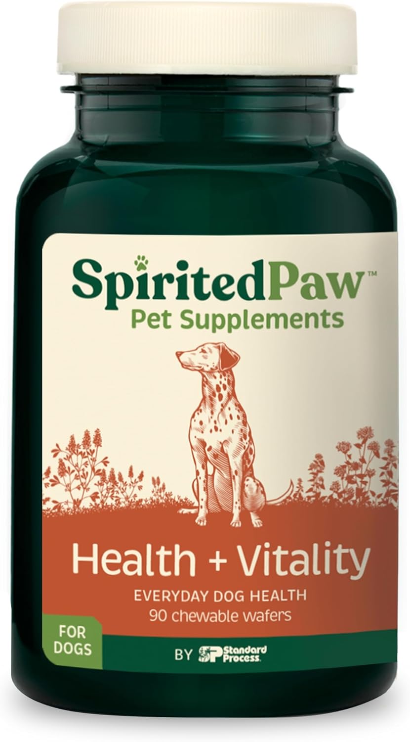 Spirited Paw Health + Vitality - Multivitamin Pet Wellness Supplement - Liver-Flavoured Dog Chews - 90 Chews - görsel 1