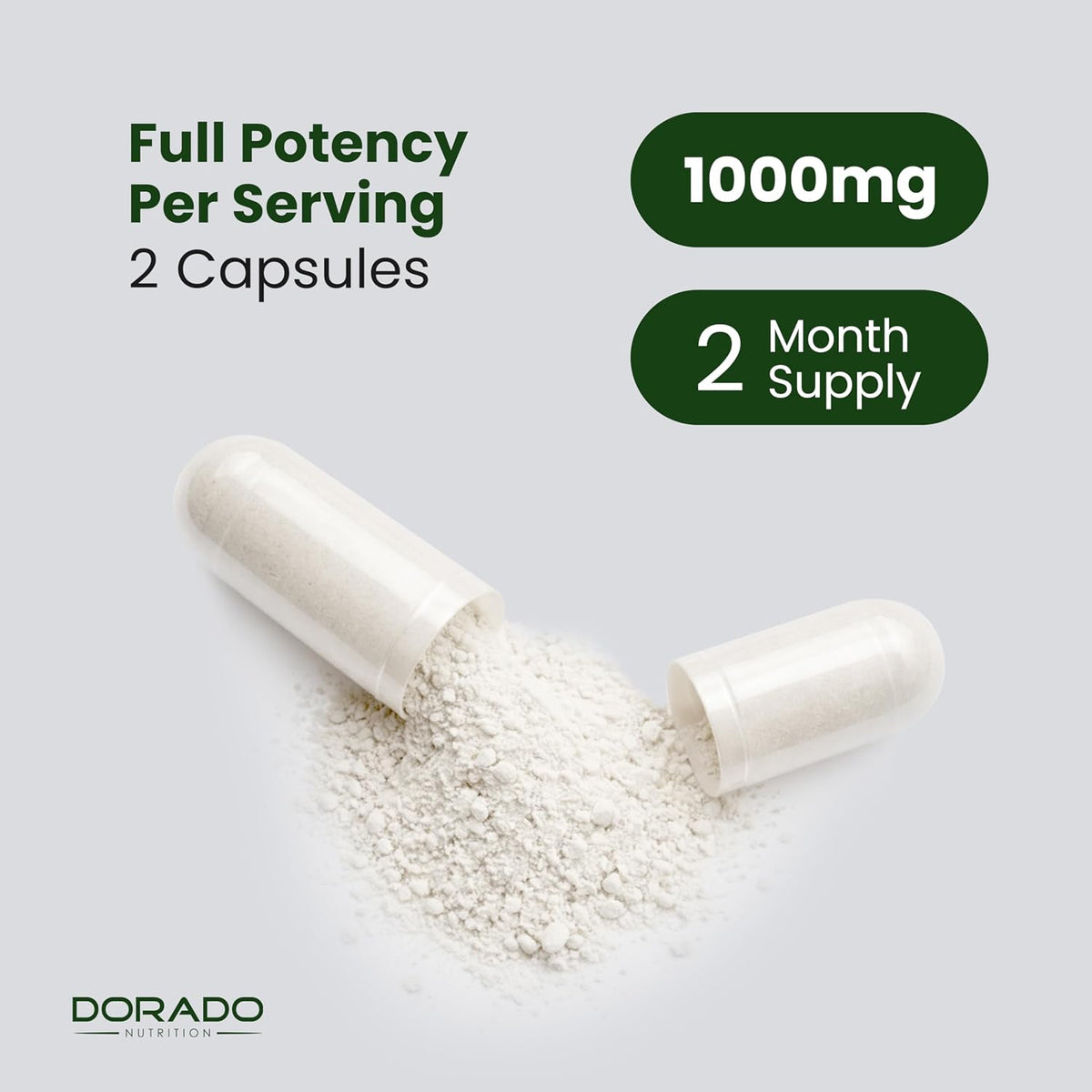 Dorado Nutrition Colostrum Supplement – 1000mg per Serving, 120 Capsules - görsel 8